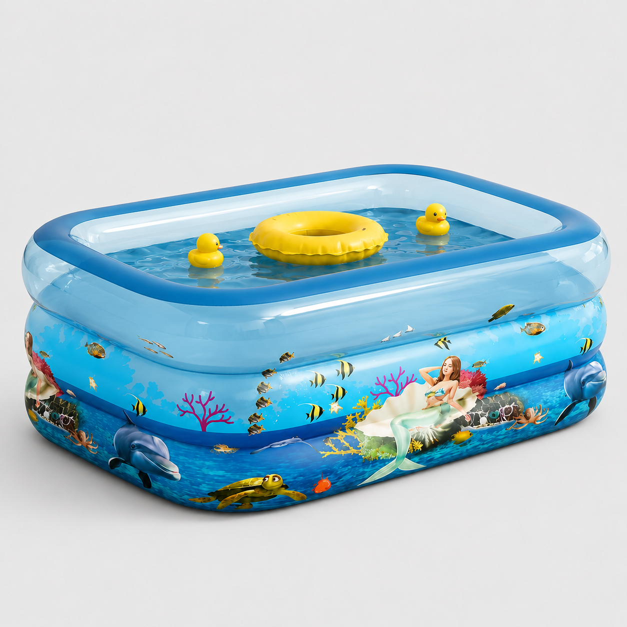 Inflatable Pool for Kids and Adults