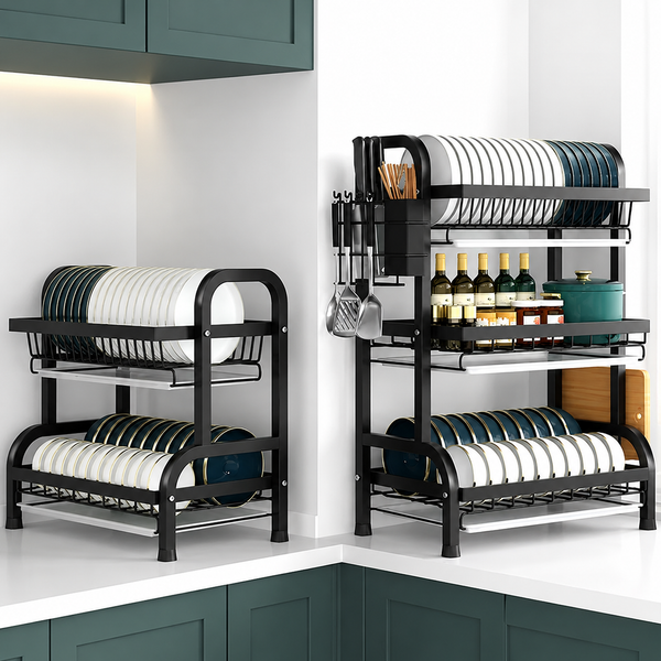 StackPro Space-Saving Dish Rack Organizer