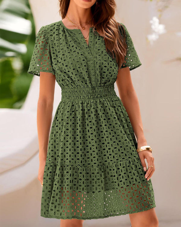 Easy Summer V-Neck Dress