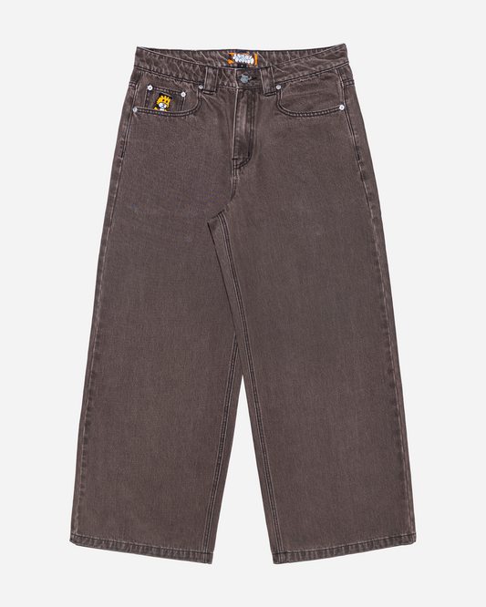 Everyday Washed Brown Denim Jeans