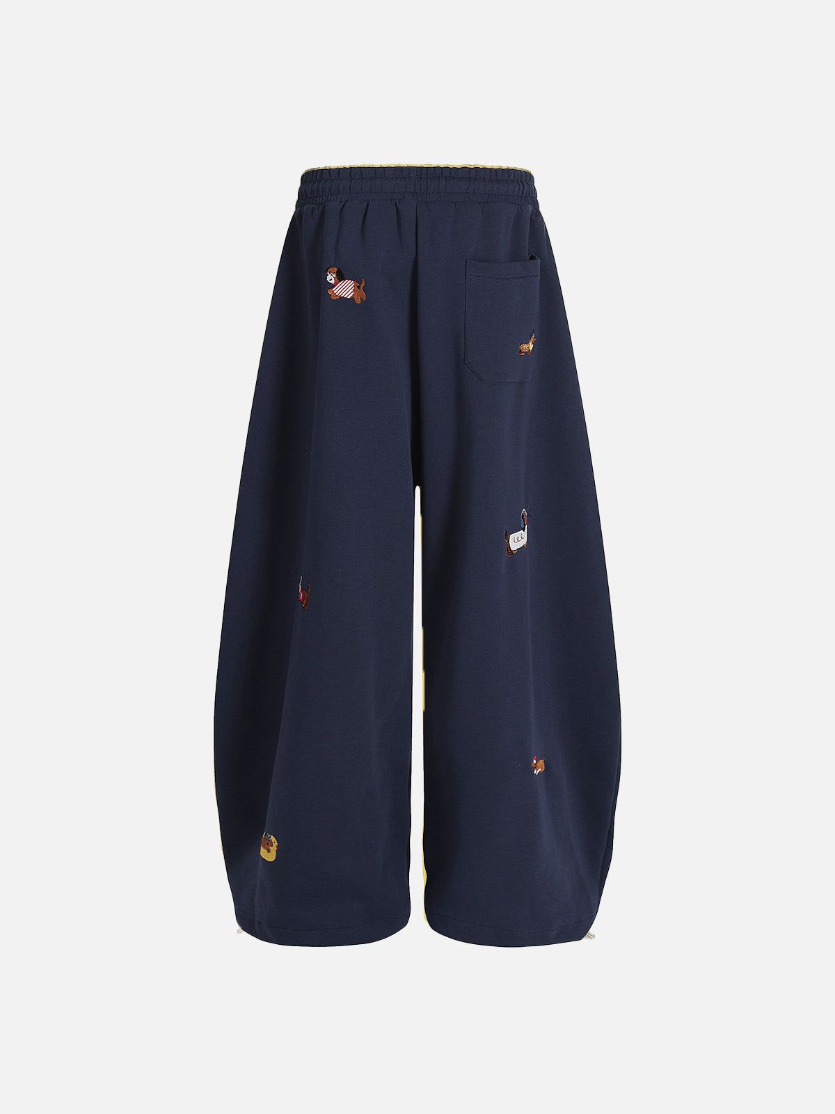 Embroidered Barrel Sweatpants