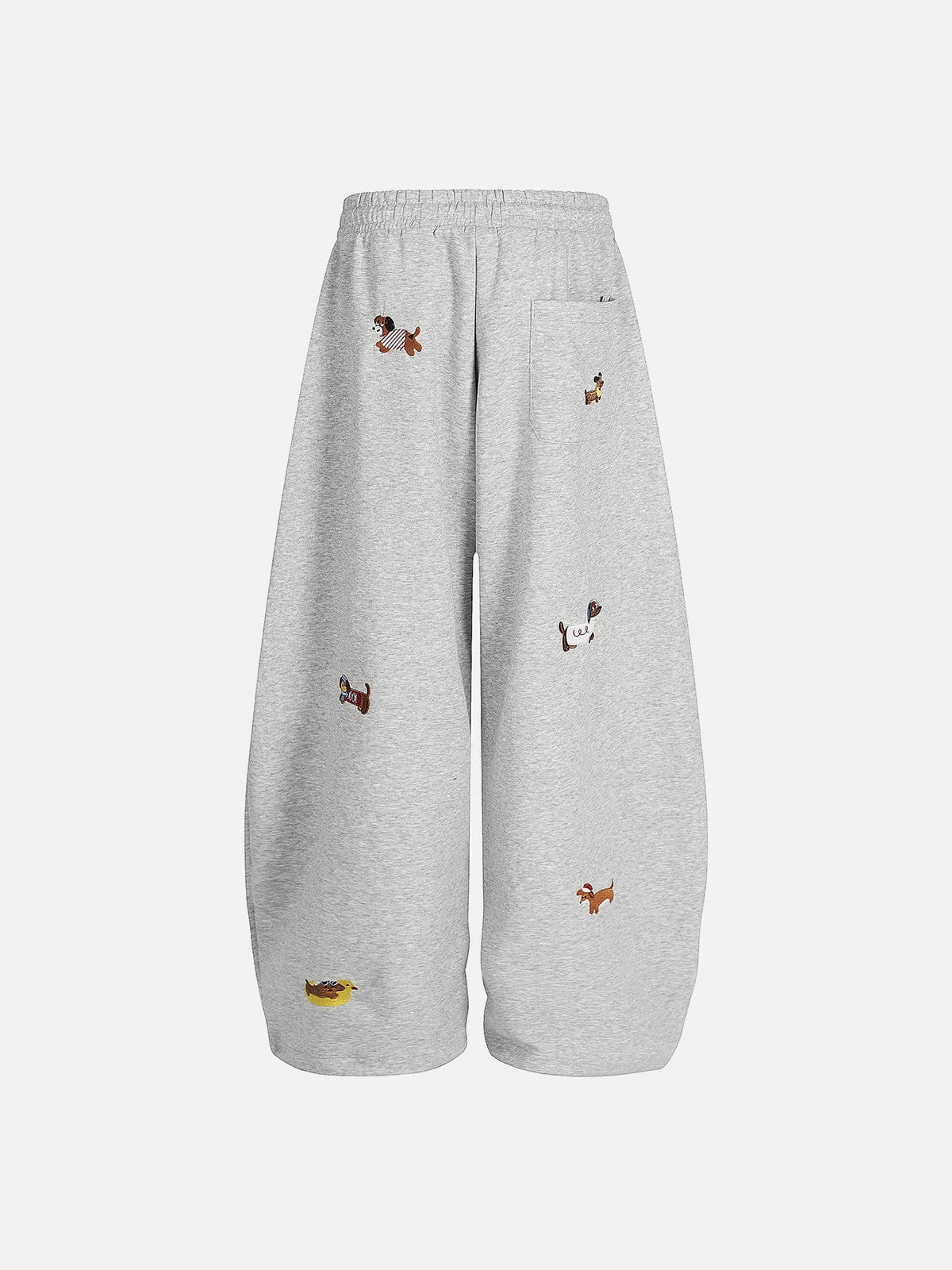Embroidered Barrel Sweatpants