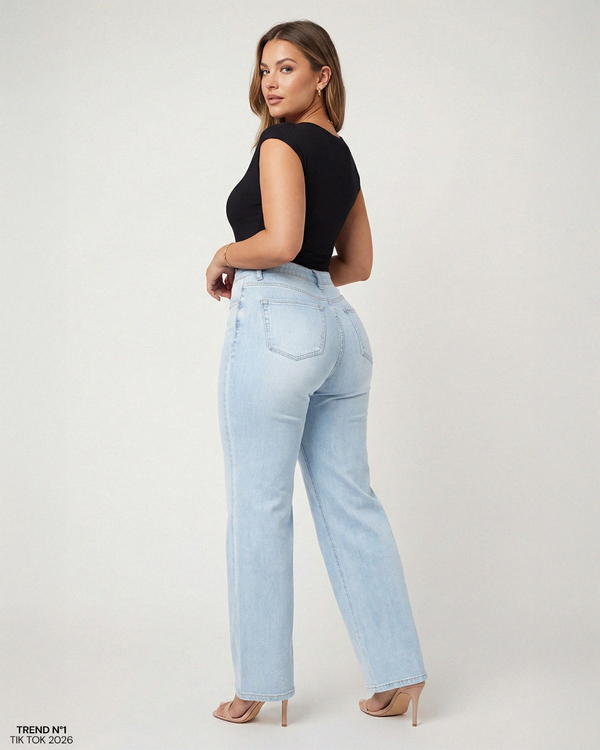 CurveLift Everyday Wide Leg Jeans