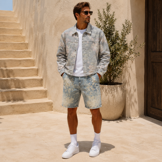 BreezeTail Denim Set