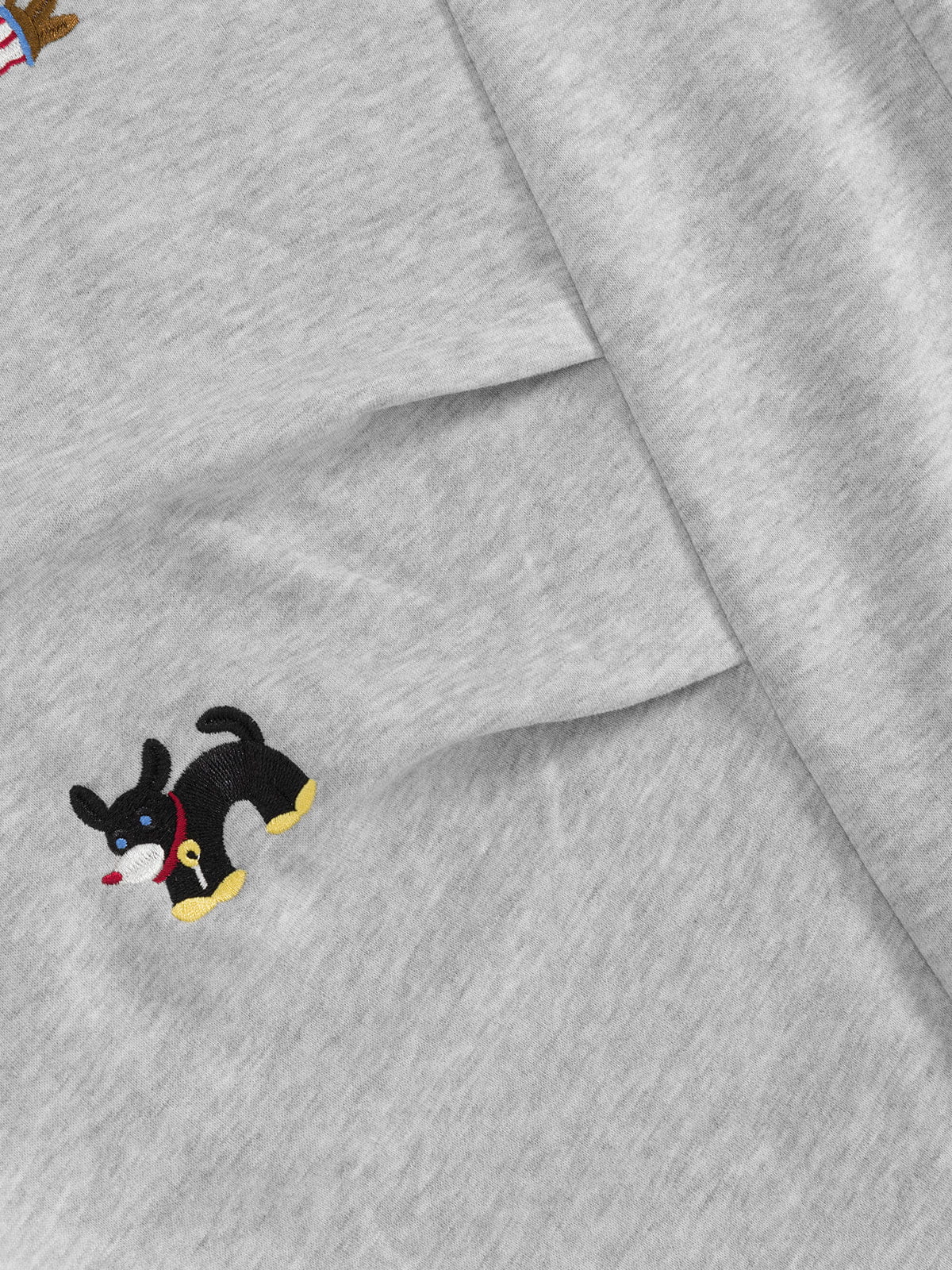 Embroidered Barrel Sweatpants